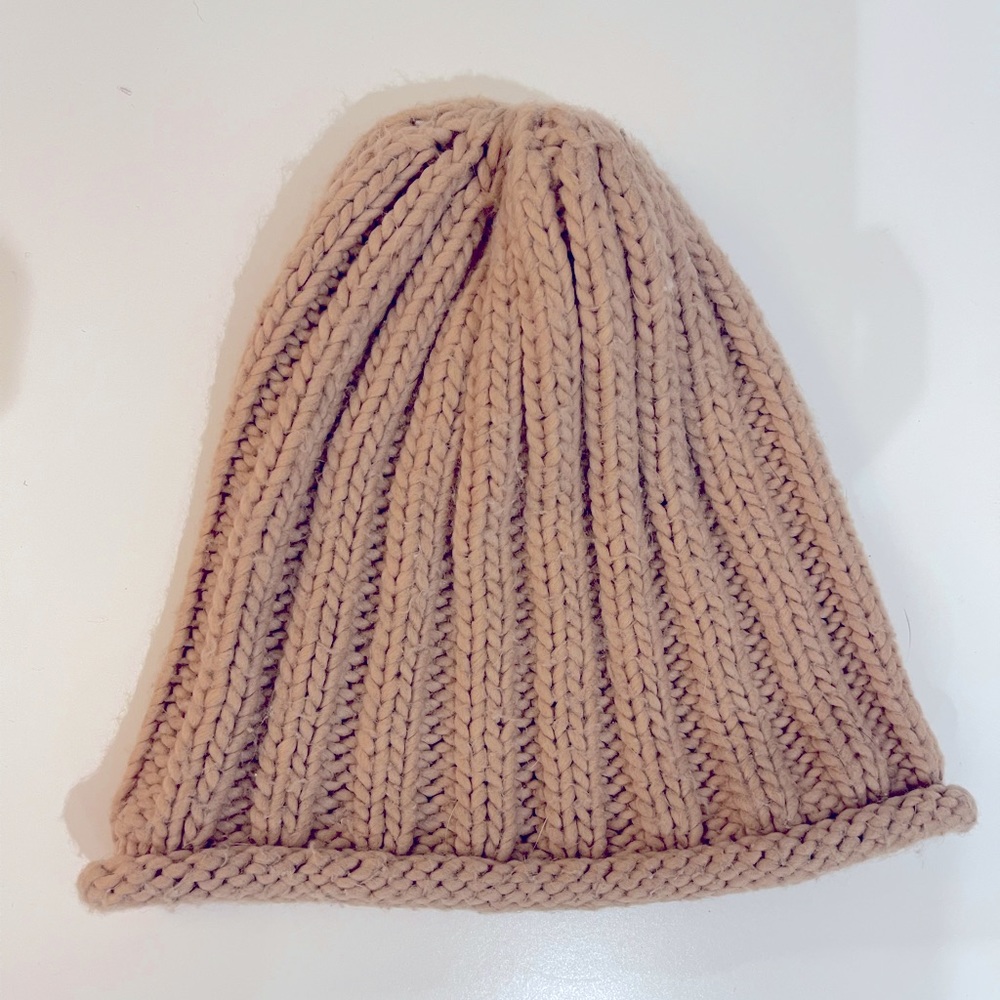 Free People knit slouchy beanie